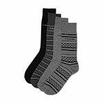 Calvin Klein 4 Pack Multi Stripe & Dot Dress Socks - One Size - The Next Pair