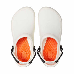 Crocs Bistro Pro Lite Ride Work Clogs - White - The Next Pair