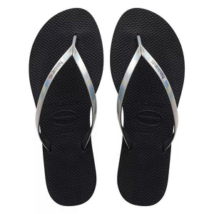 Havaianas You Metallic Thong - New Graphite - The Next Pair