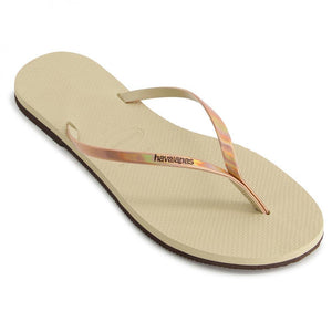 Havaianas You Metallic Thong - Sand/Copper - The Next Pair