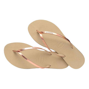 Havaianas You Metallic Thong - Sand/Copper - The Next Pair