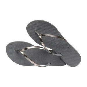 Havaianas You Metallic Thong - Steel Graphite - The Next Pair