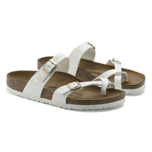 Mayari Birko-Flor Patent Sandals - Regular - The Next Pair