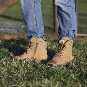 Mongrel High Leg Zipsider Safety Steel Toe Work Boots - The Next Pair