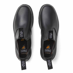 Mongrel Oil Kip K9 Elastic Sided Boot - Black - The Next Pair