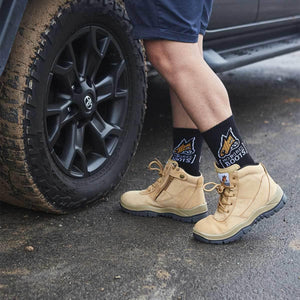 Mongrel Zipsider Safety Steel Toe Work Boots - The Next Pair