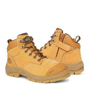 Oliver AT 55-330Z 130MM Zip Sided Safety Steel Toe Work Boots - The Next Pair