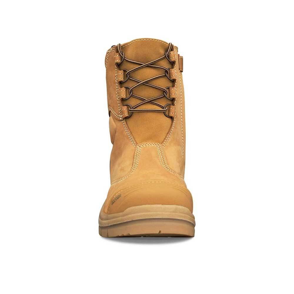 Oliver AT 55-385 - 200MM Hi-Leg Zip Sided Safety Steel Toe Work Boots - The Next Pair