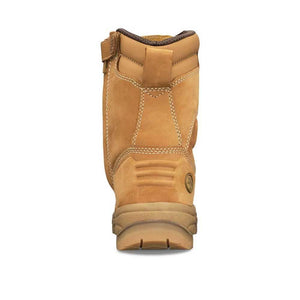 Oliver AT 55-385 - 200MM Hi-Leg Zip Sided Safety Steel Toe Work Boots - The Next Pair