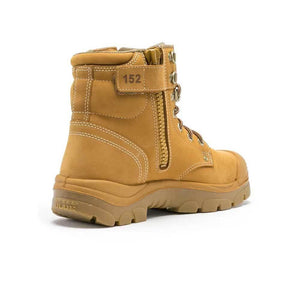 Steel Blue Argyle Zip Bump Cap Work Boots - The Next Pair