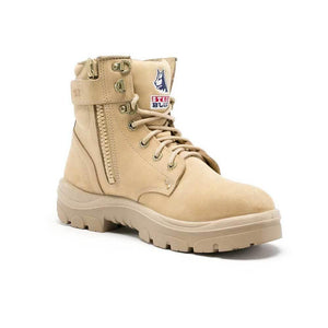 Steel Blue Argyle Zip Work Boots - The Next Pair