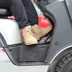 Steel Blue Argyle Zip Work Boots - The Next Pair