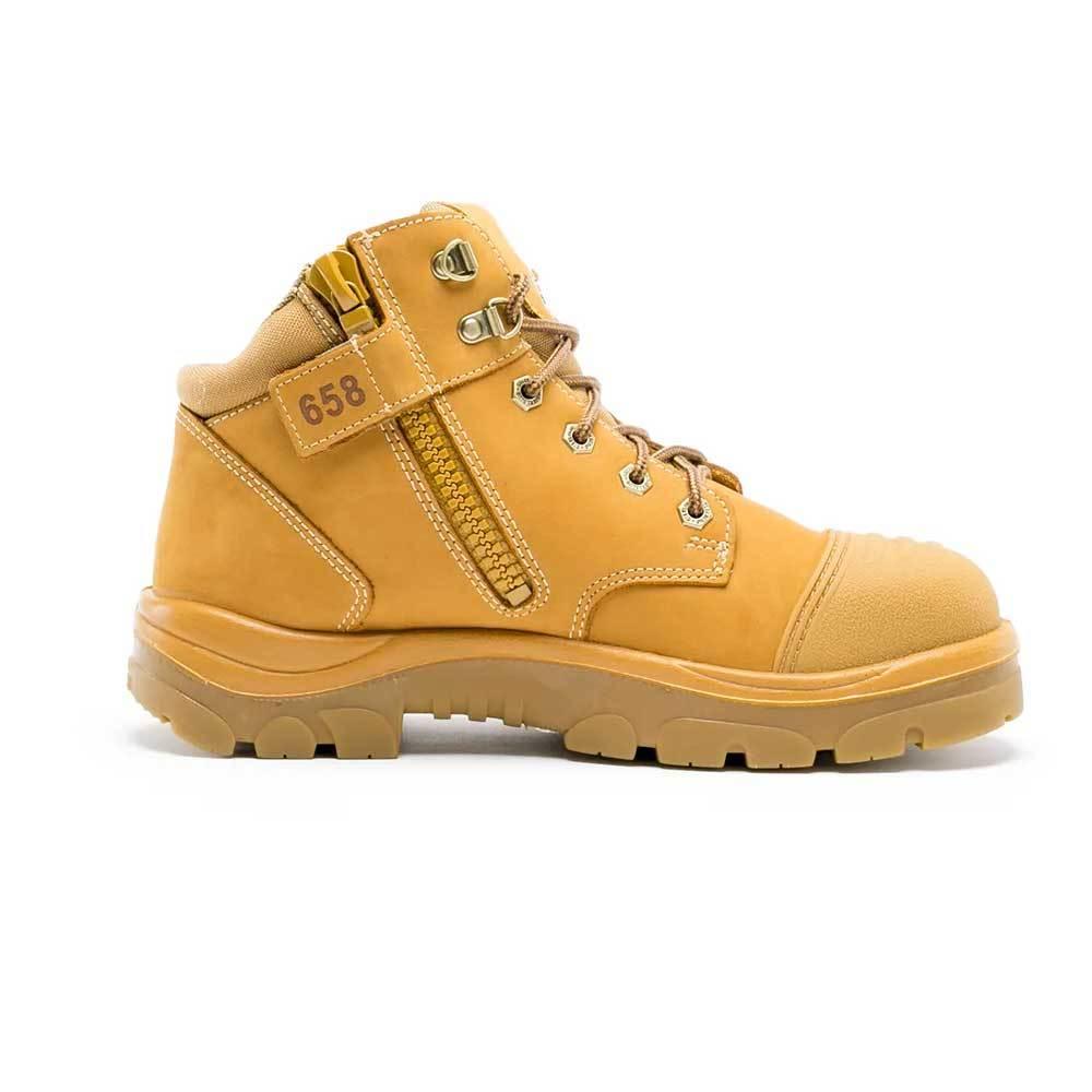 Steel Blue Parkes Zip Scuff Cap Work Boots - The Next Pair