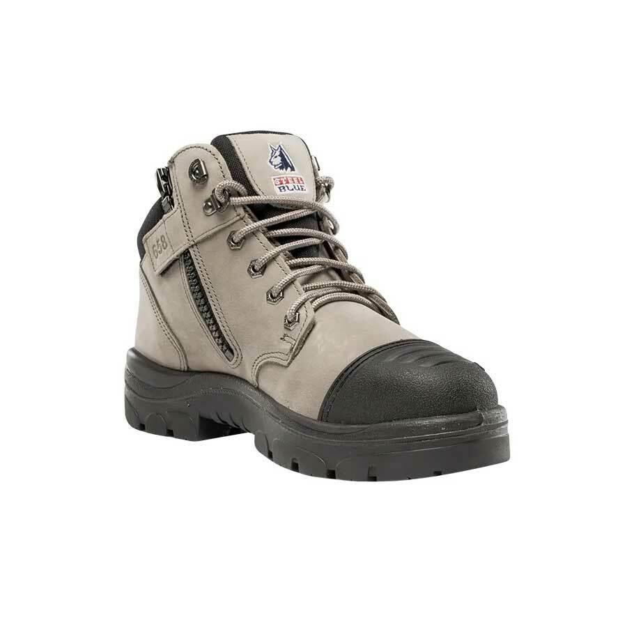 Steel Blue Parkes Zip Scuff Cap Work Boots - The Next Pair