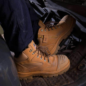 Steel Blue Parkes Zip Scuff Cap Work Boots - The Next Pair