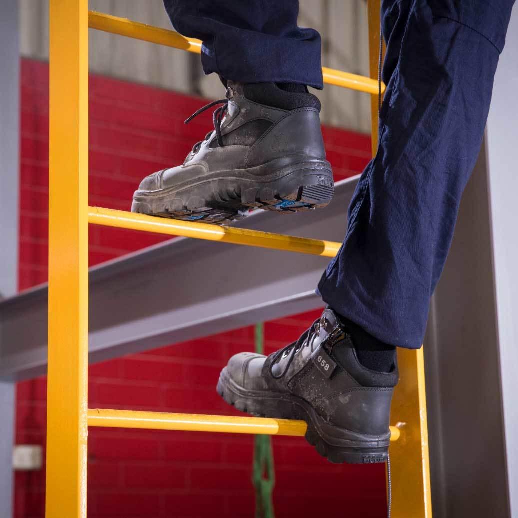 Steel Blue Parkes Zip Scuff Cap Work Boots - The Next Pair