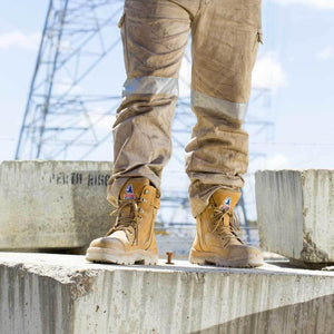 Steel Blue Southern Cross Zip Work Boots - The Next Pair