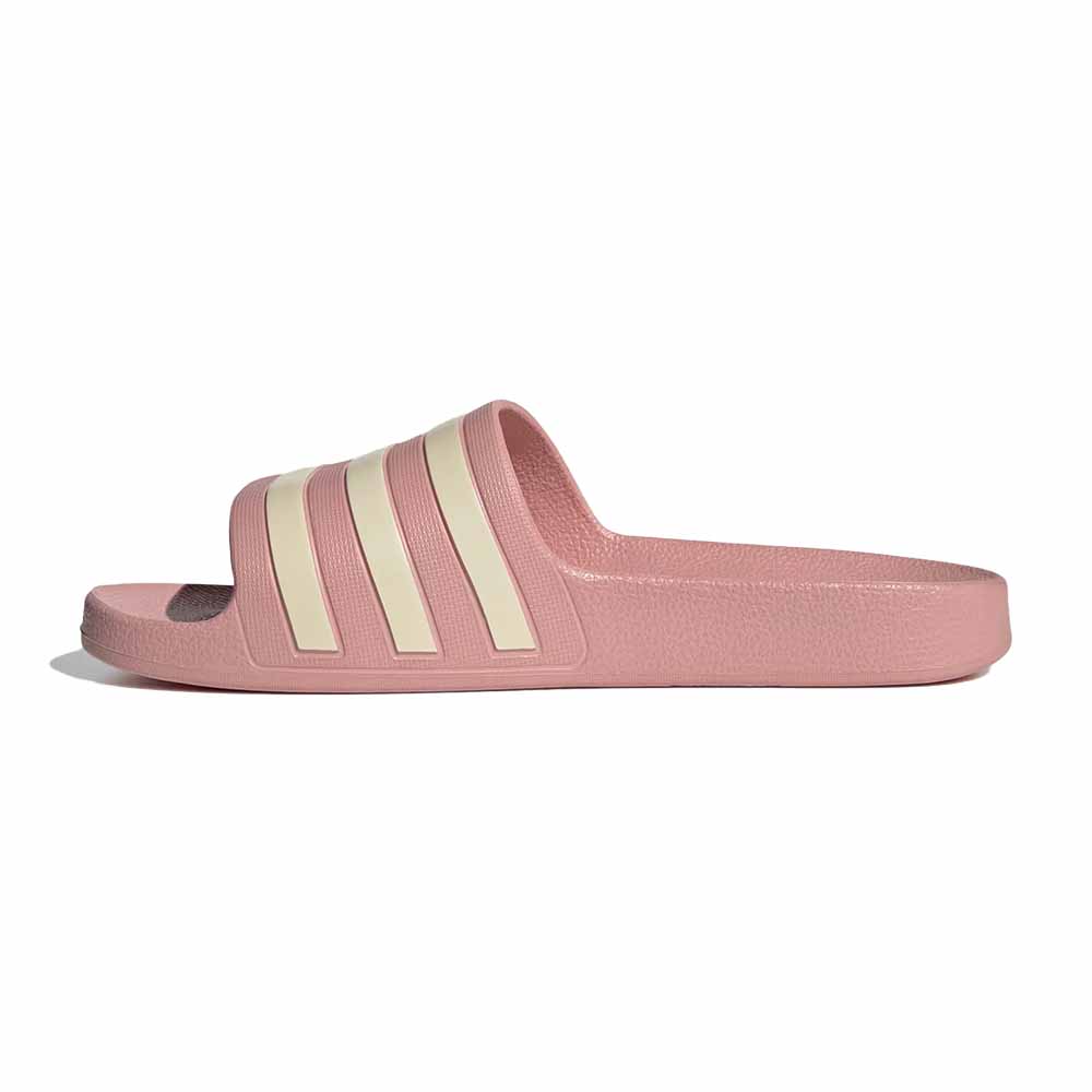 Adidas Adilette Aqua Slides - Wonder Mauve/Wonder White