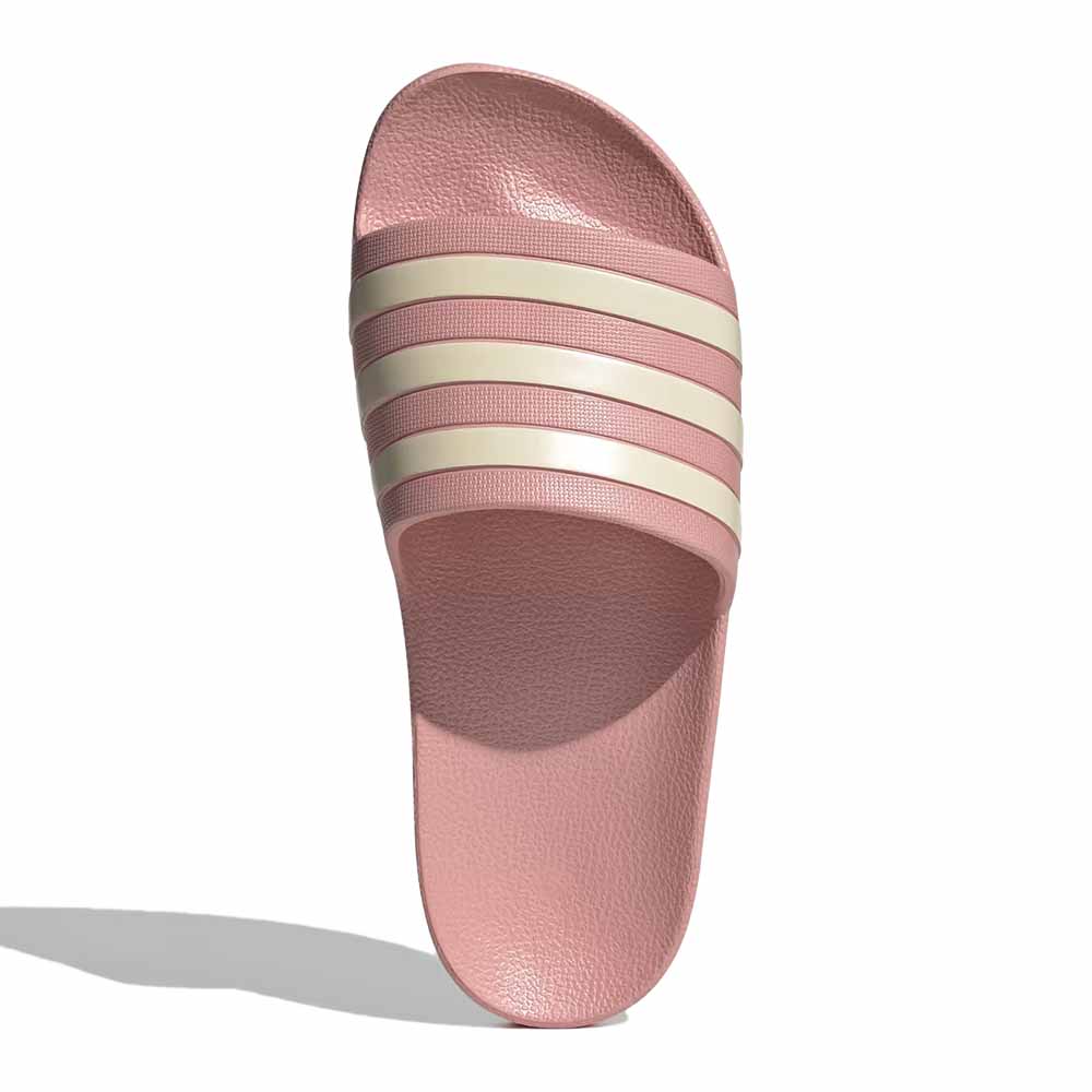 Adidas Adilette Aqua Slides - Wonder Mauve/Wonder White