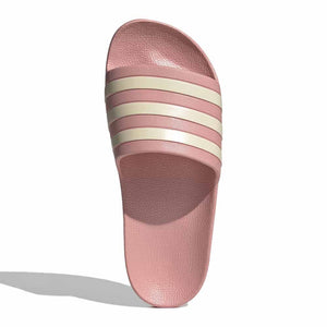 Adidas Adilette Aqua Slides - Wonder Mauve/Wonder White