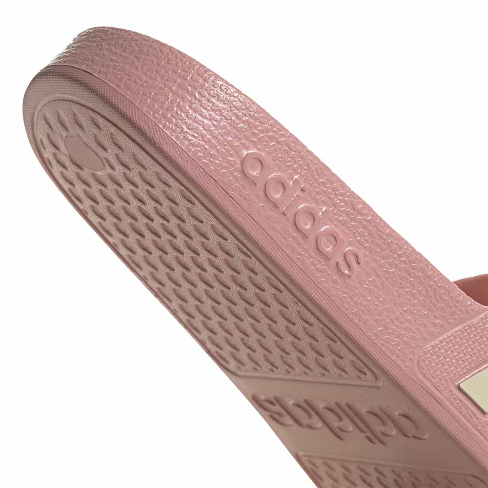 Adidas Adilette Aqua Slides - Wonder Mauve/Wonder White