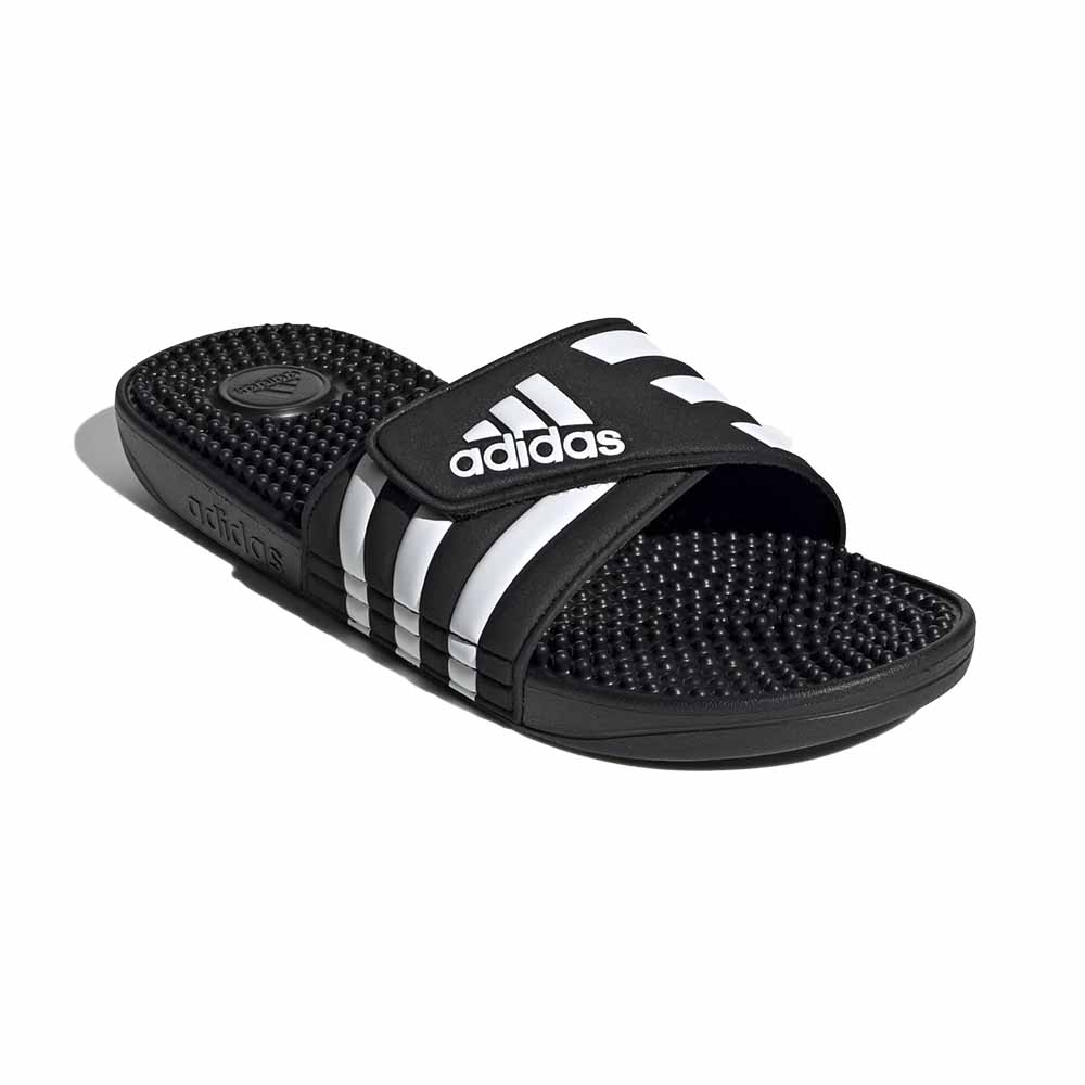 Adidas Adissage Slides - Black/White