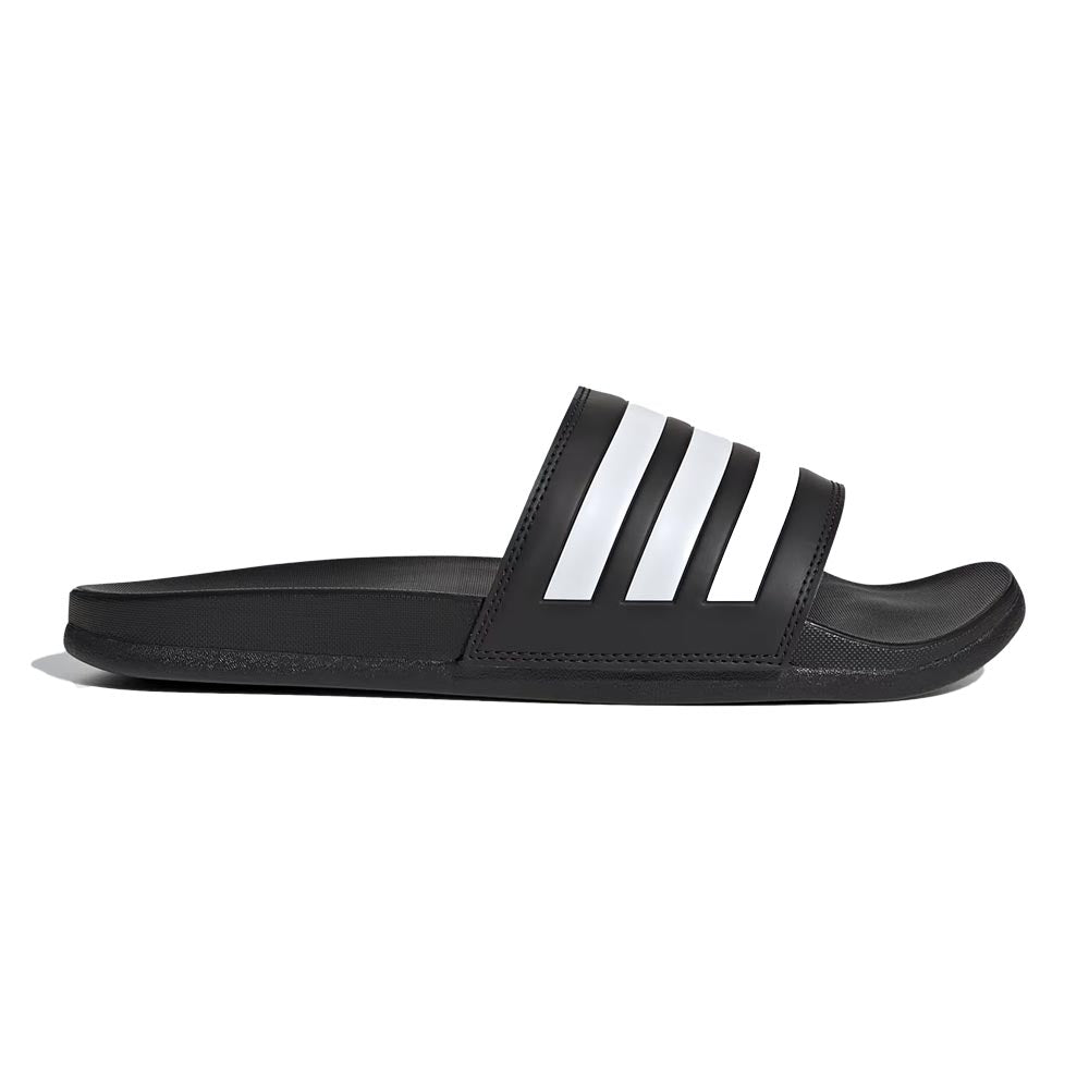 Adidas Adilette Comfort Slides - Black/White