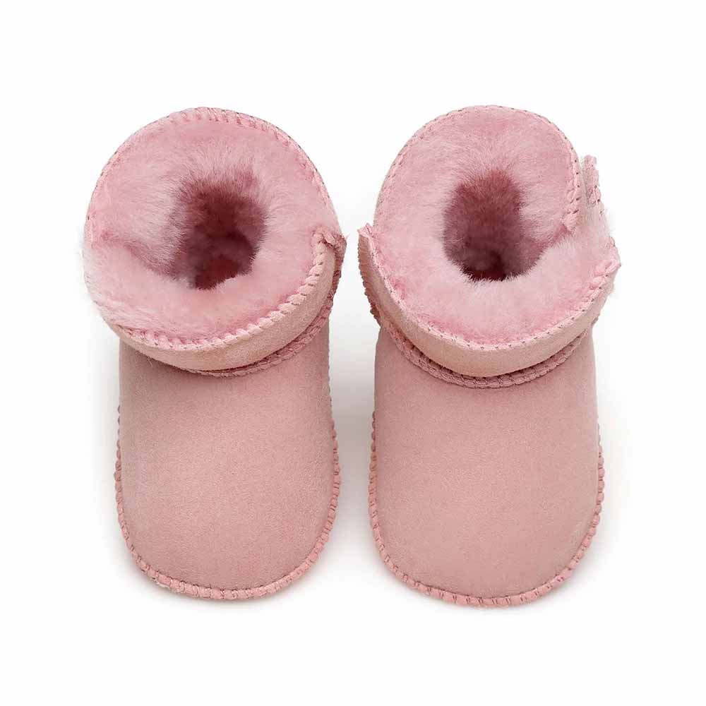 Australian Shepherd UGG Baby Booties - Pink