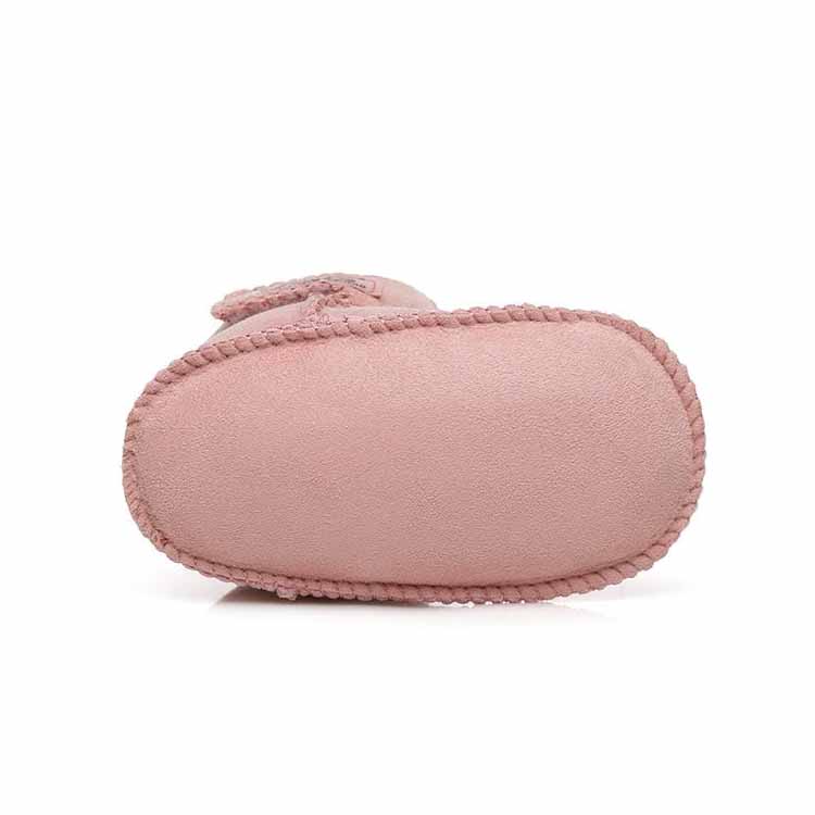 Australian Shepherd UGG Baby Booties - Pink
