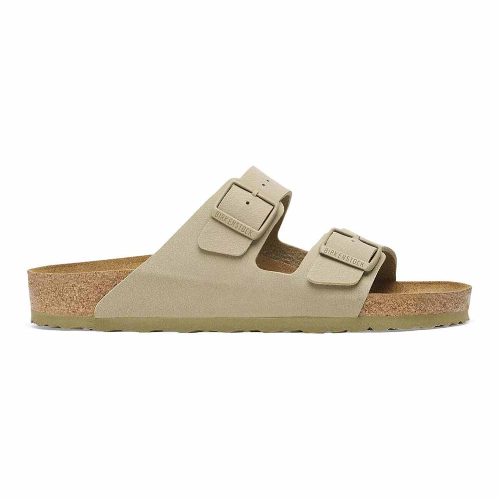 Birkenstock Arizona Birko-Flor Sandals - Regular - Faded Khaki