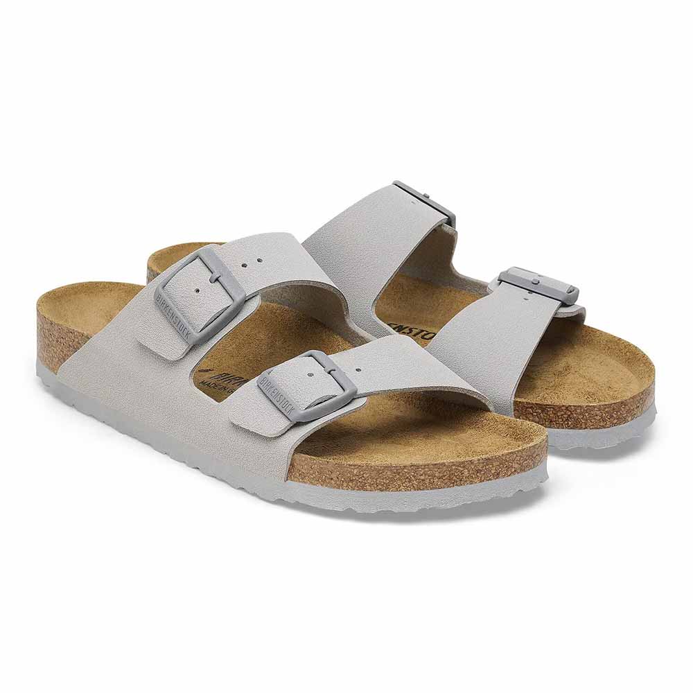 Birkenstock Arizona Birko-Flor Sandals - Regular - Stone Coin