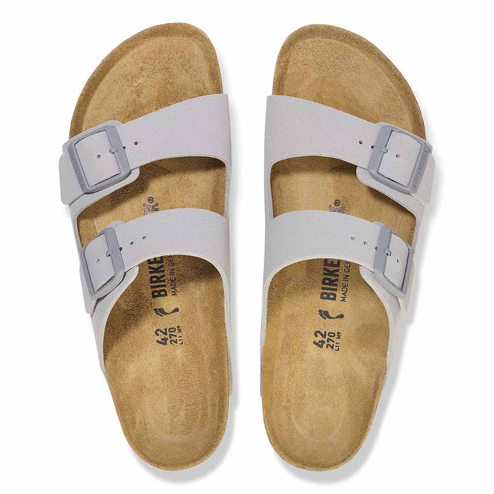 Birkenstock Arizona Birko-Flor Sandals - Regular - Stone Coin
