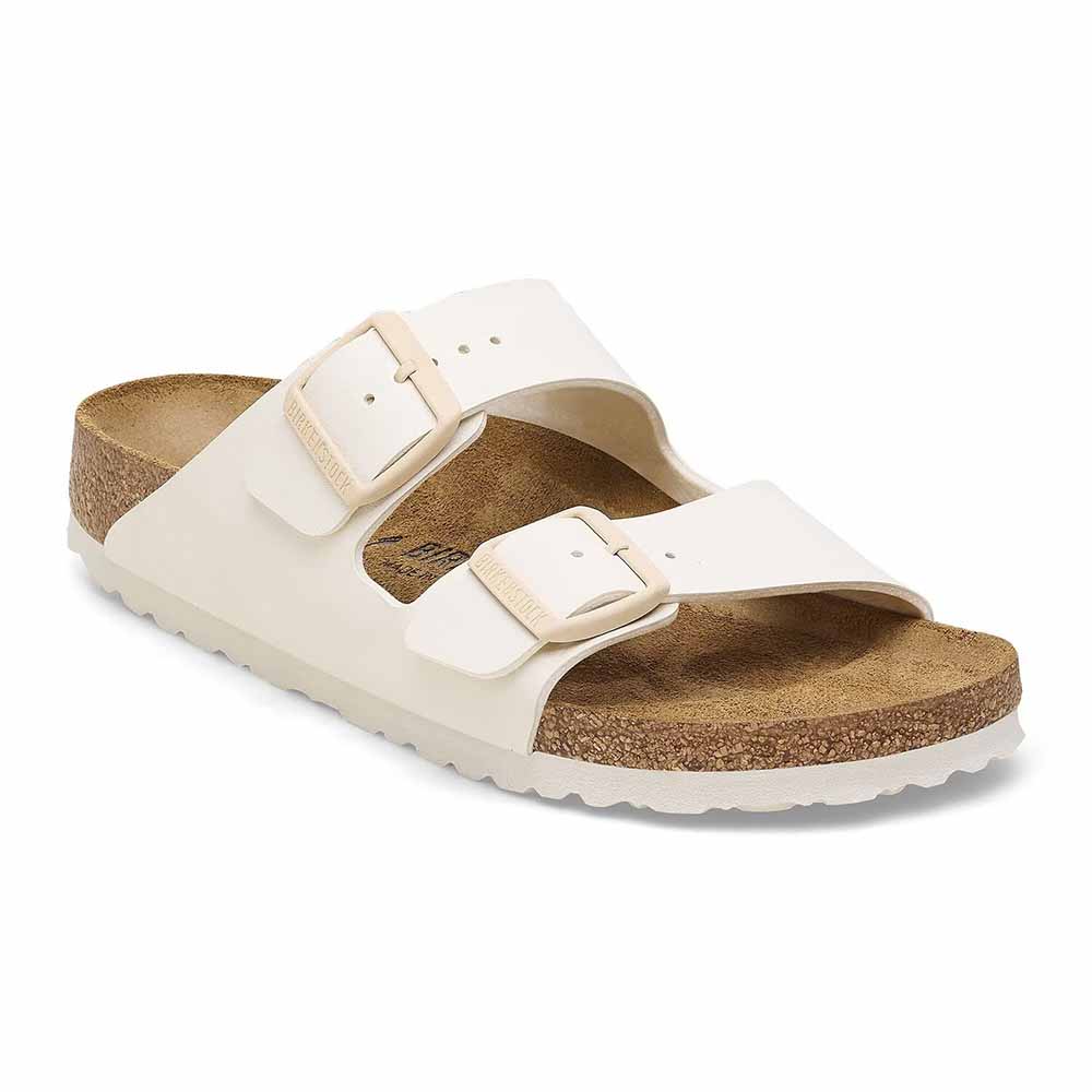 Birkenstock Arizona Birko-Flor Sandals - Regular - Eggshell