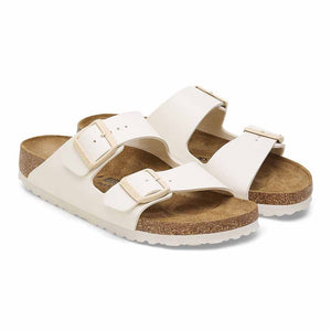 Birkenstock Arizona Birko-Flor Sandals - Regular - Eggshell