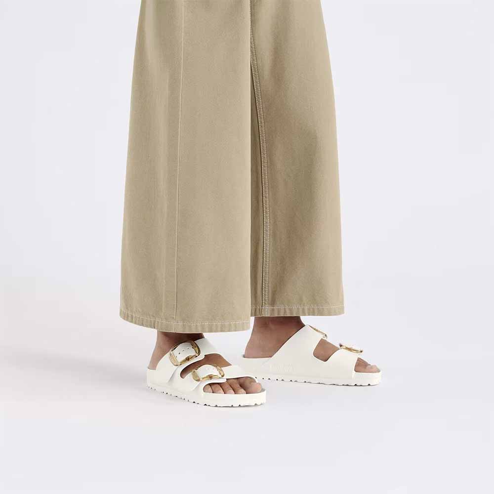 Birkenstock Arizona Big Buckle EVA Sandals - Narrow - Eggshell