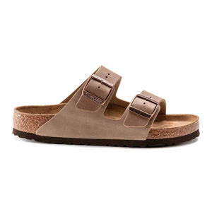 Birkenstock Arizona Soft Footbed Oiled Leather Sandals - Regular - Tobacco Brown