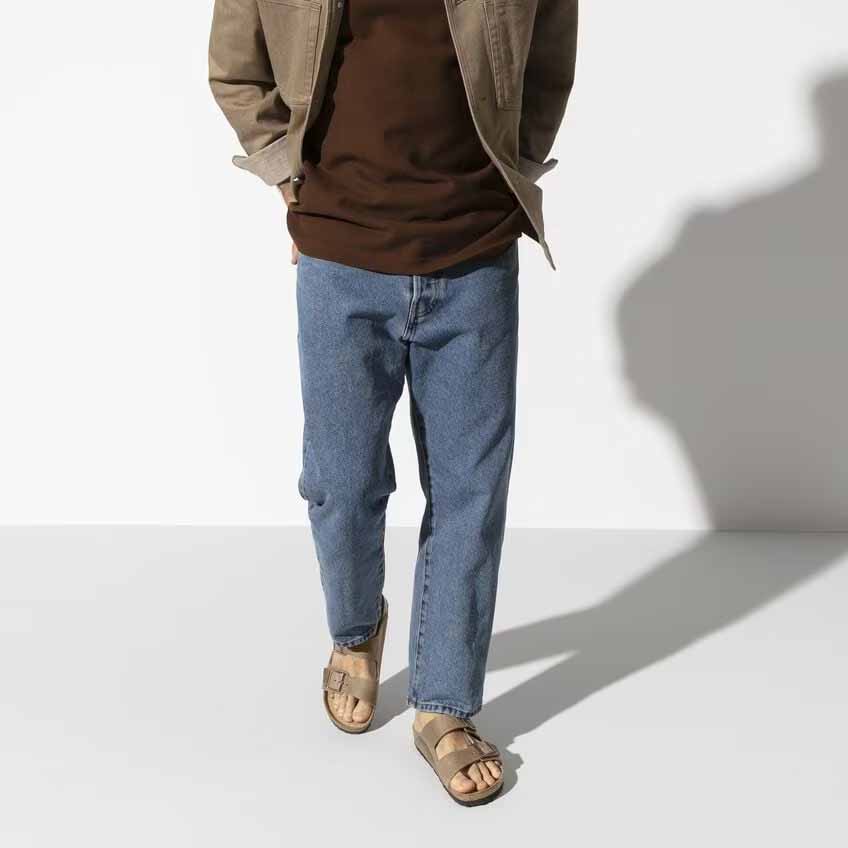 Birkenstock Arizona Soft Footbed Oiled Leather Sandals - Narrow - Tabacco Brown