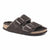 Birkenstock Arizona Shearling Suede Sandals - Narrow - Mocca