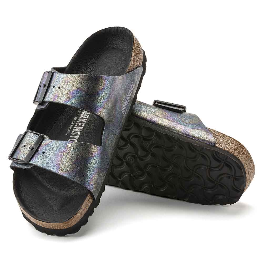 Iridescent hot sale sandals womens