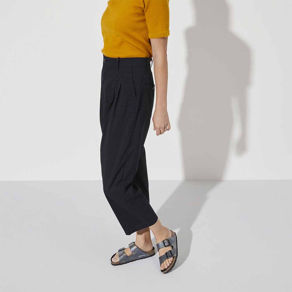 Birkenstock Arizona Vegan Sandals - Narrow - Black Iridescent