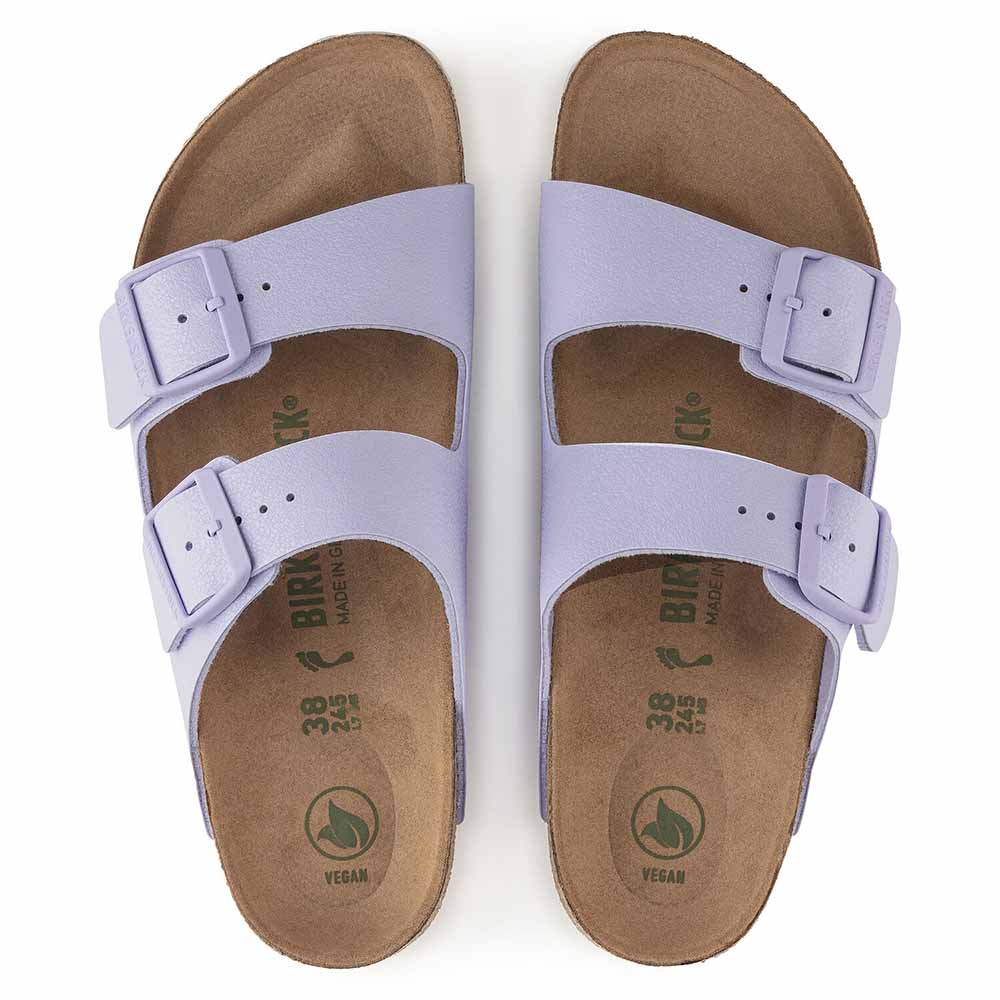 Birkenstock Arizona Vegan Sandals - Narrow - Lavender Fog