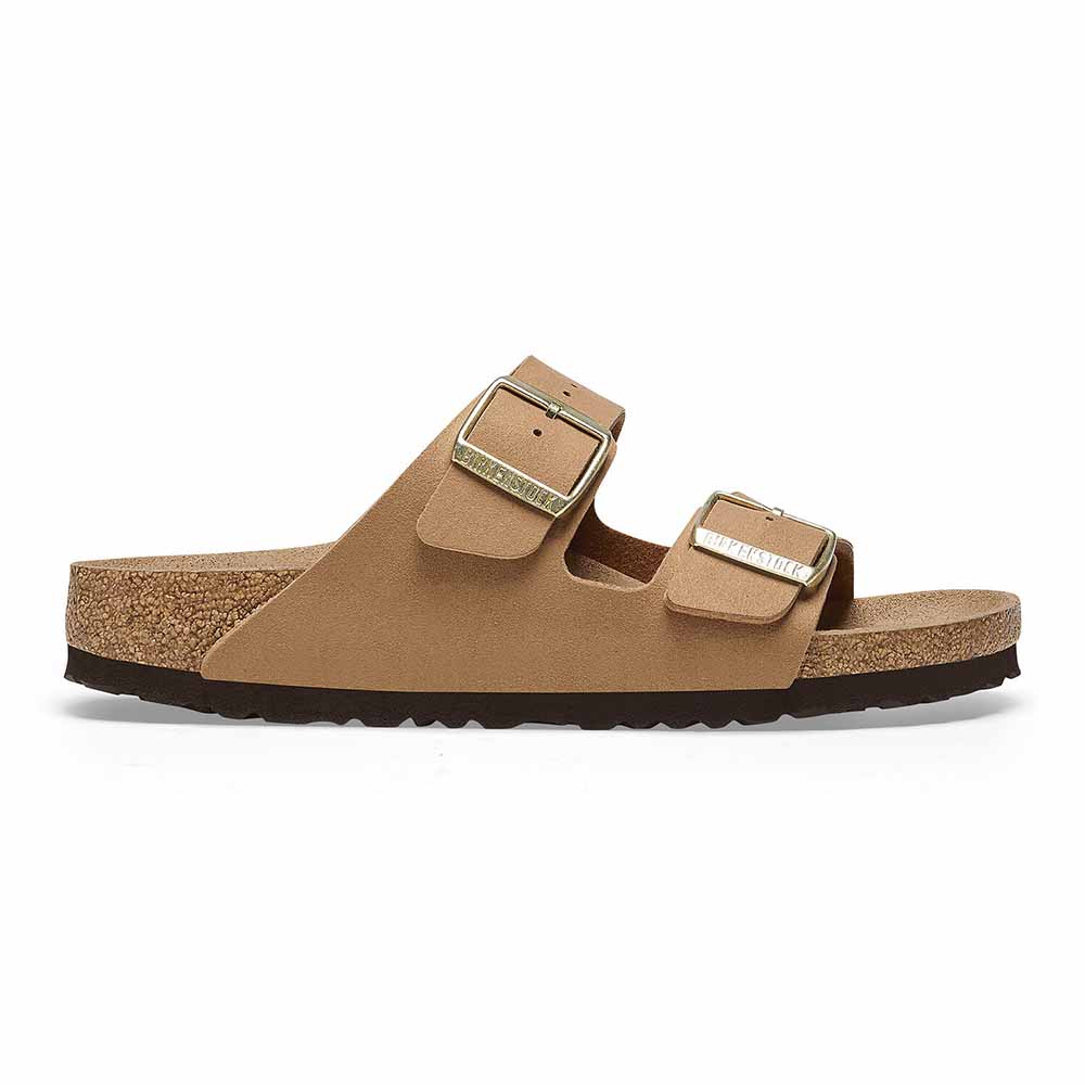 Shop Birkenstock Arizona Vegan Sandals Pecan The Next Pair