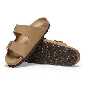 Birkenstock Arizona Vegan Sandals - Narrow - Pecan