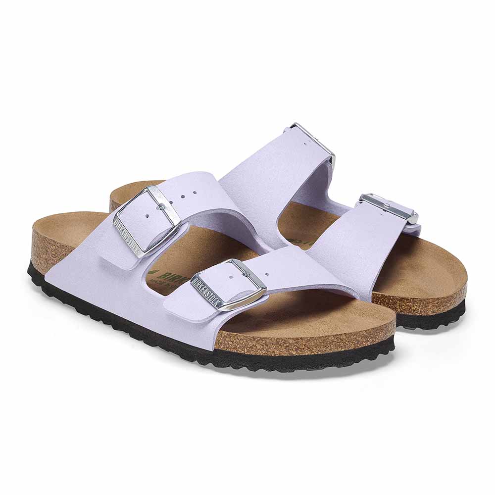 Birkenstock Arizona Vegan Sandals - Narrow - Purple Fog