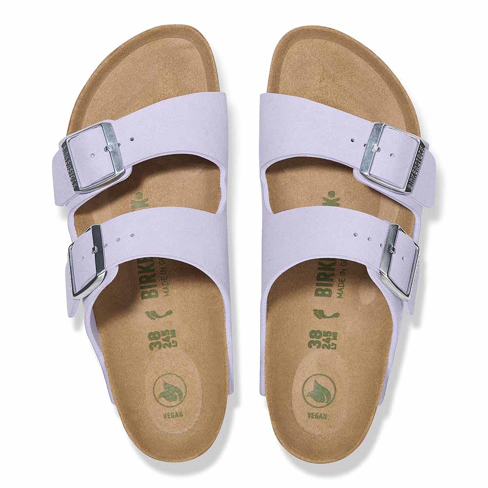Birkenstock Arizona Vegan Sandals - Narrow - Purple Fog