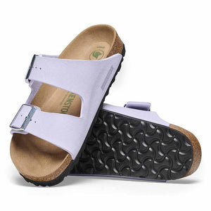 Birkenstock Arizona Vegan Sandals - Narrow - Purple Fog