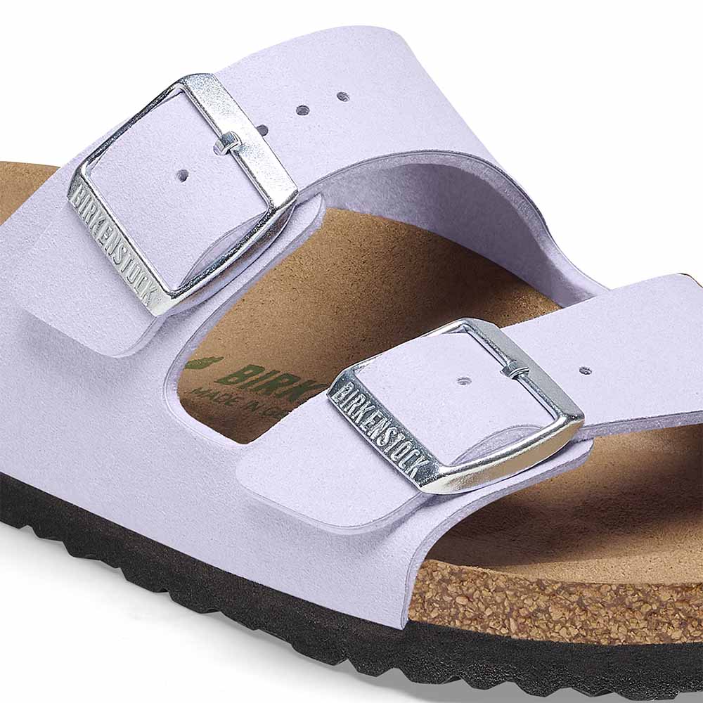 Birkenstock Arizona Vegan Sandals - Narrow - Purple Fog