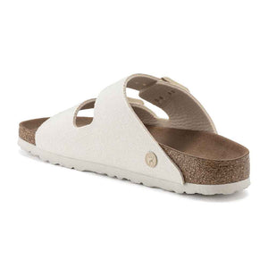 Birkenstock Arizona Vegan Textile Sandals - Narrow - Eggshell