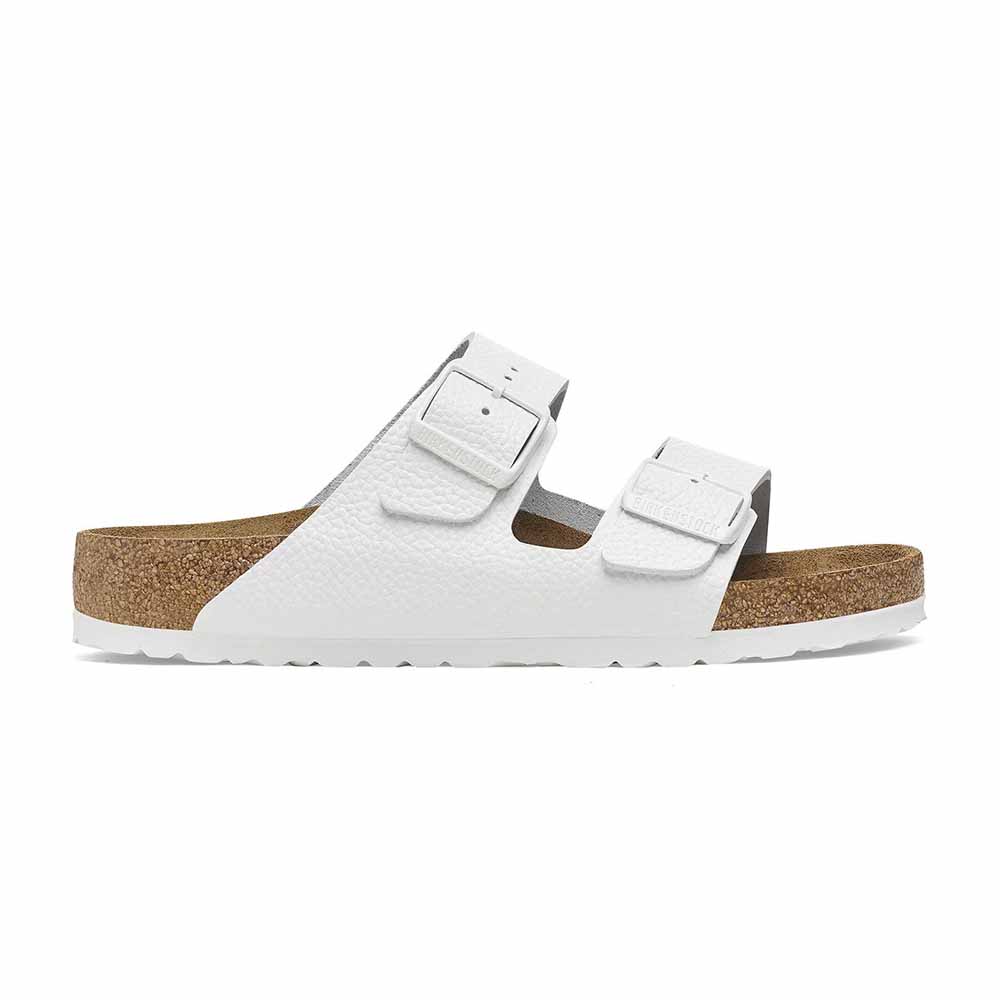 Birkenstock Arizona Leather Sandals - Narrow - White