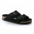 Birkenstock Arizona Shearling Suede Sandals - Regular - Black